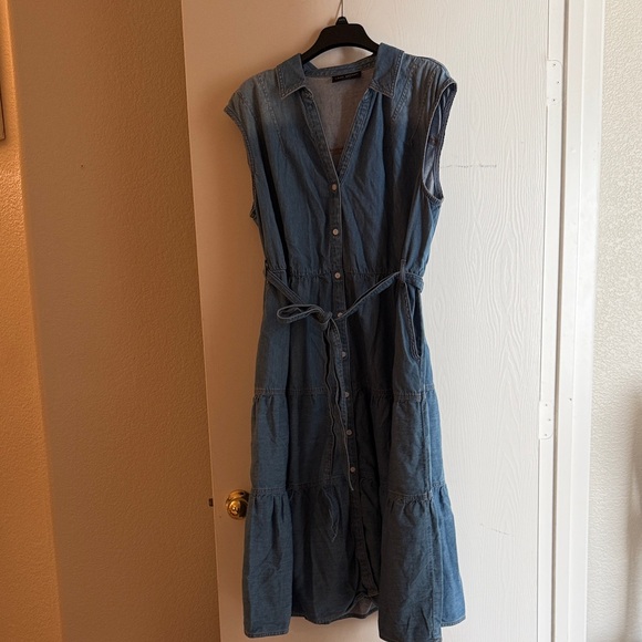 Lane Bryant Dresses & Skirts - Lane Bryant 18 Sleeveless Denim Dress